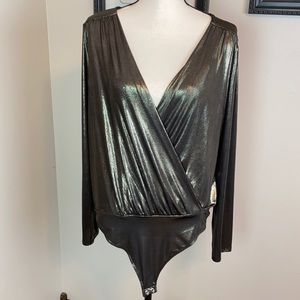 Express Long Sleeve Sparkle Onesie